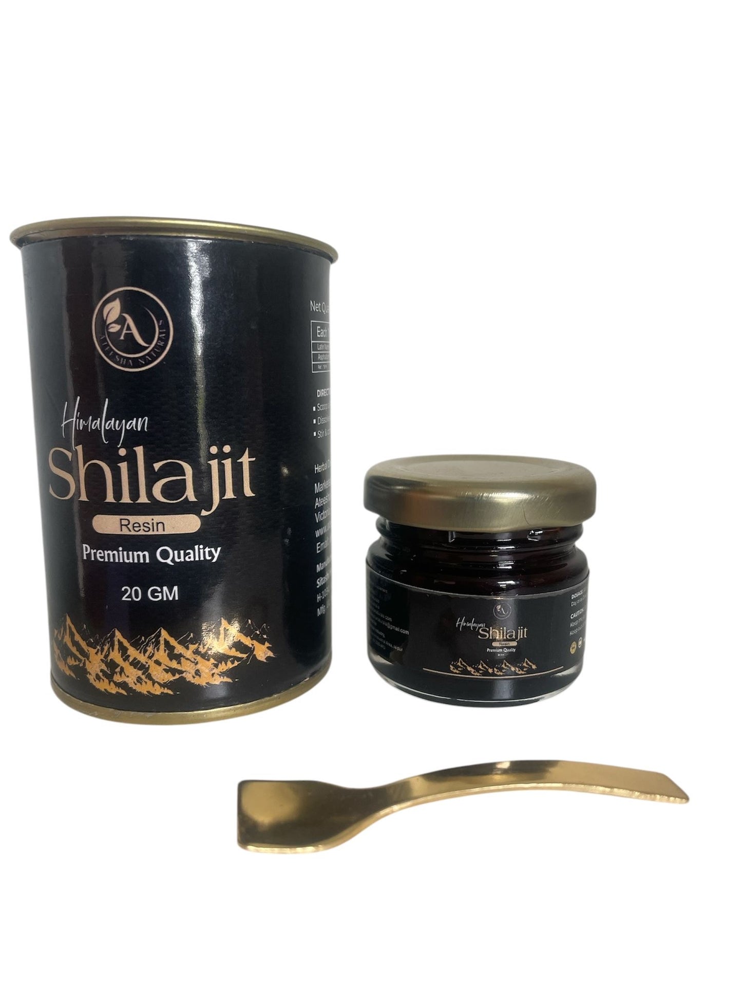 Lab Certified Gold Himalayan Shilajit - 100% Natural Fulvic Acid